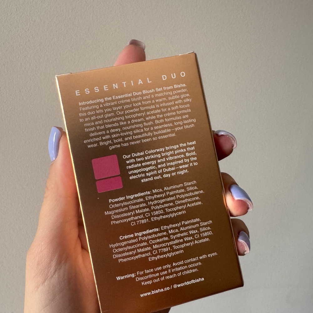 3*BISHA ESSENTIAL BLUSH DUO - DUBAI - Picture 7 of 8
